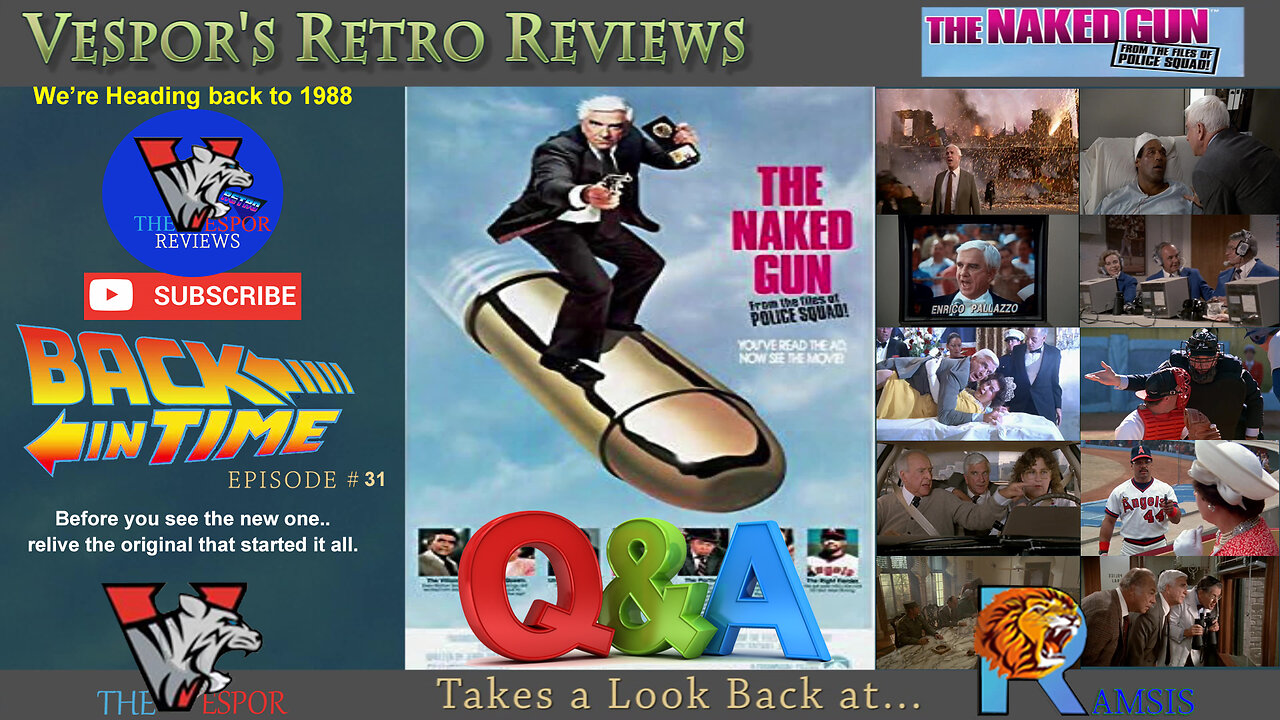 Let's Take a Look Back at The Naked Gun (1988) | Q&A Format Movie Retrospective and Review |