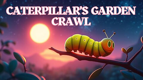 A Toddler Song About a Caterpillar and Nature - Caterpillar’s Garden Crawl!
