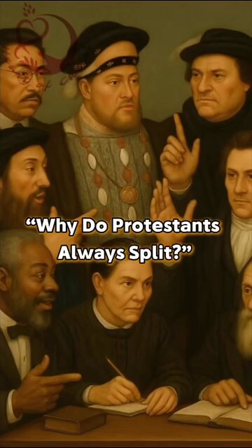 ENDLESS PROTESTANTISM: “WHY DO PROTESTANTS ALWAYS SPLIT?”PROTESTANTISM, BUILT ON PERSONAL INTERPRETA