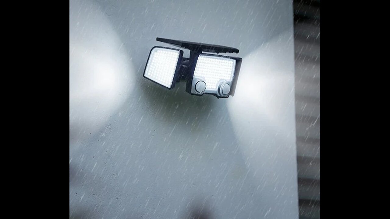 Outdoor Courtyard Solar Motion Sensor Light