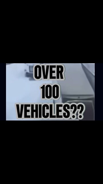 Whoaaaaa, Over 100 Vehicles Crash? 😱 #ASL #reaction