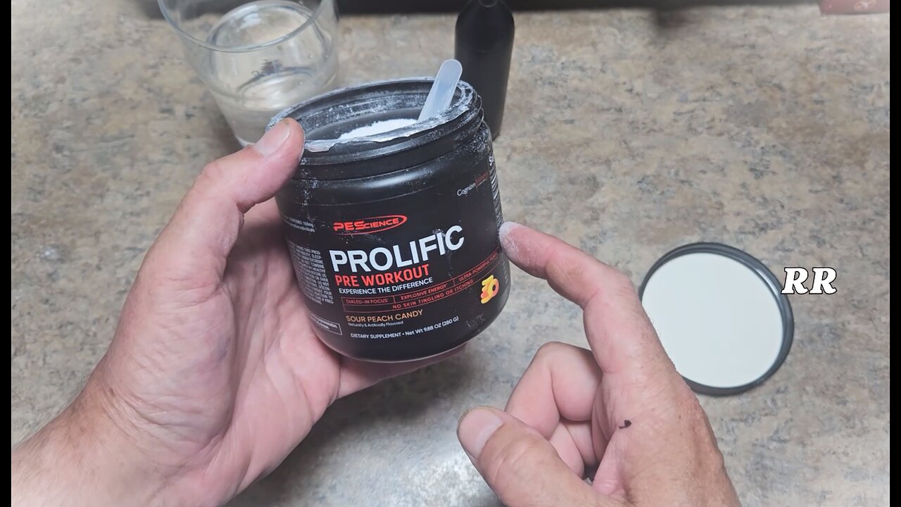 Sour Peach Candy PEScience Prolific Pre Workout Powder