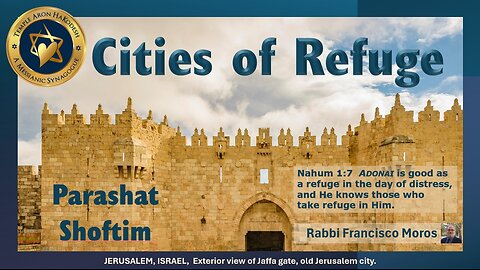 Cities of Refuge | Rabbi Francisco Moros | Parashat Shoftim | taklife.org | 08/30/2025