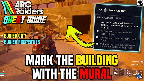 Mark the Building with the MURAL in the Buried Properties - ARC Raiders Quest Guide
