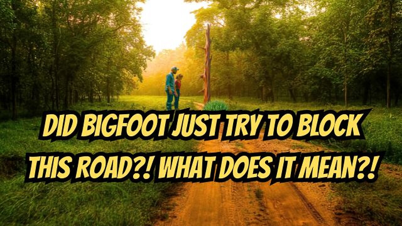 Bigfoot Warning Sign?! You Won't Believe What They Found!