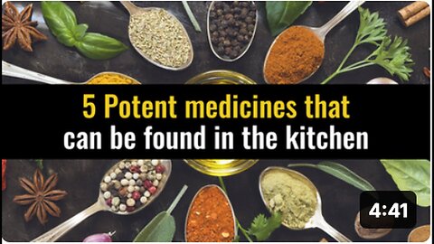 "Kitchen Pantry: 5 Powerful Medicines at Your Fingertips"