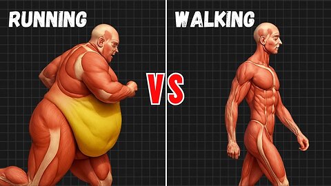 Walking vs Running for Fat Loss | Does Walking Really Burn More Fat?