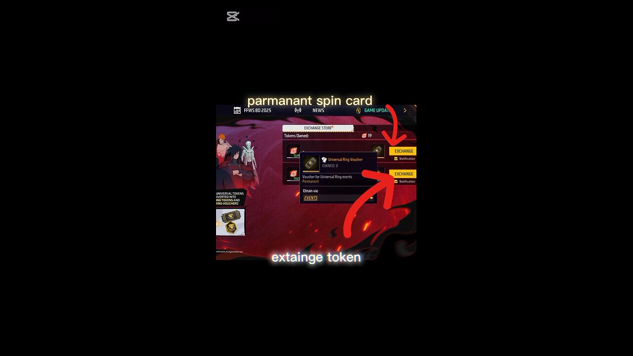 ff extainge spin card