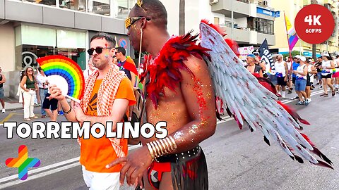 Spain’s Biggest Gay Pride 🌈 Torremolinos – 100,000 Attendees!