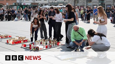 Austria holds vigil for Graz school shooting victims | BBC News