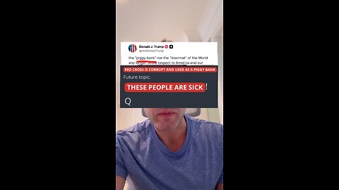 RED CROSS are Corrupt