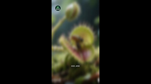 Venus flytrap feeding time ⏱️