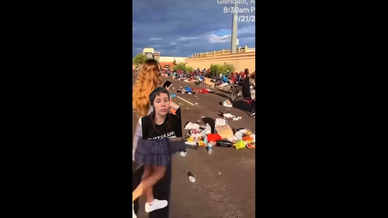 Disgusting Litter Left EVERYWHERE after Charlie Kirk Memorial