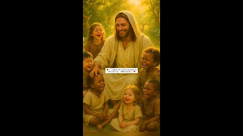 ♥️"Jesus welcomes everyone with open arms, just like He welcomed children.♥️ #jesuslovesyou #bible