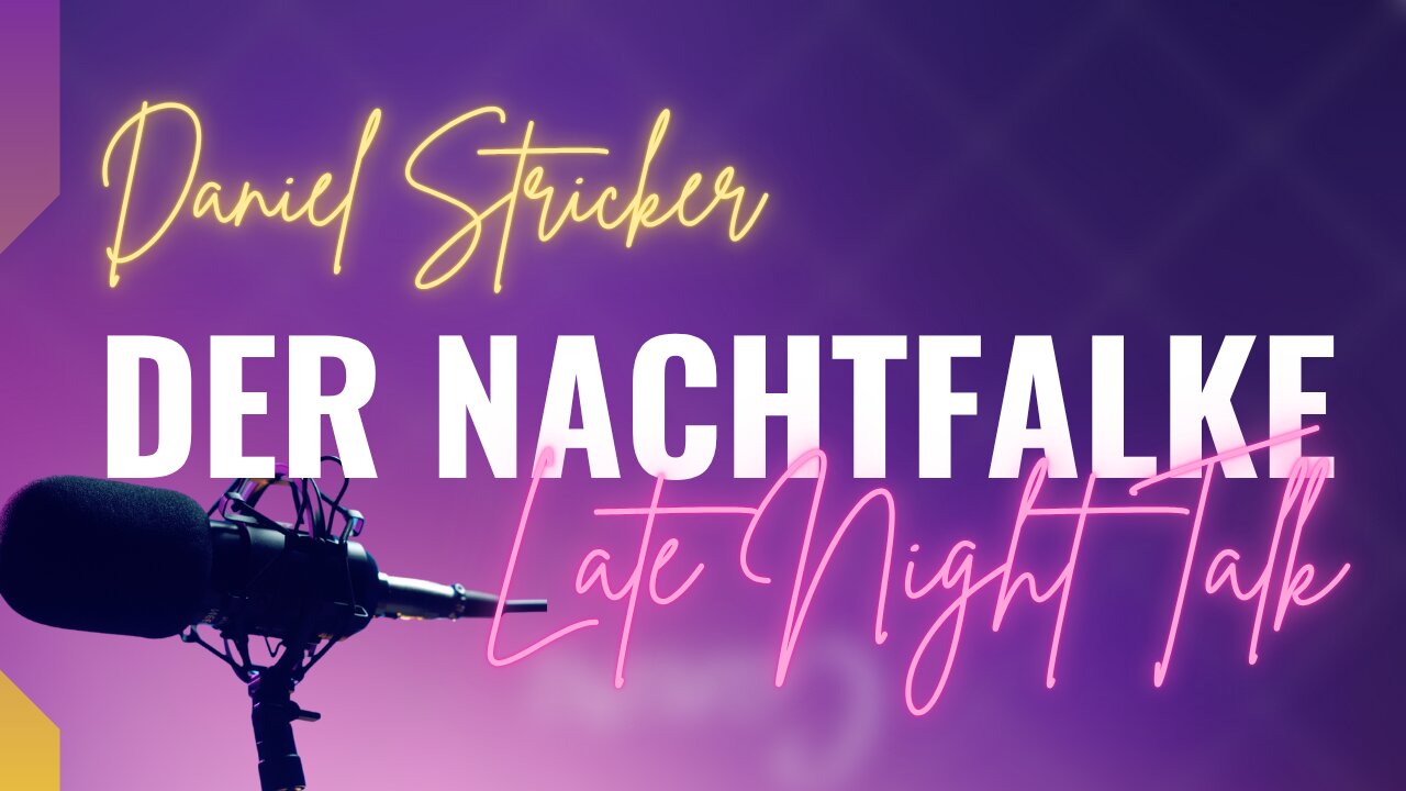 DER NACHTFALKE. OPEN MIC. OPEN END! RUF AN: 071 255 01 29