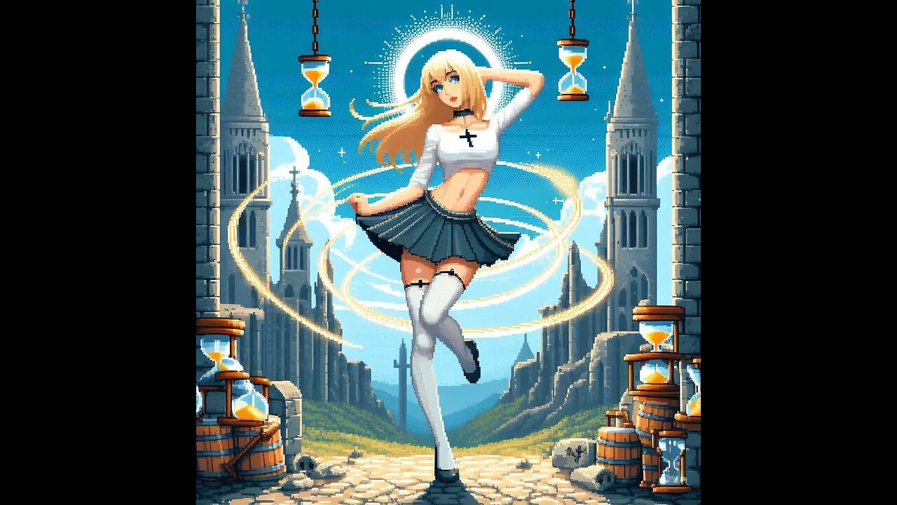 Jeanne D'arc twirly stream