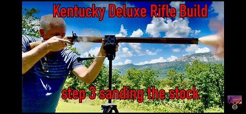 Traditions Kentucky Deluxe Rifle Kit build step 3