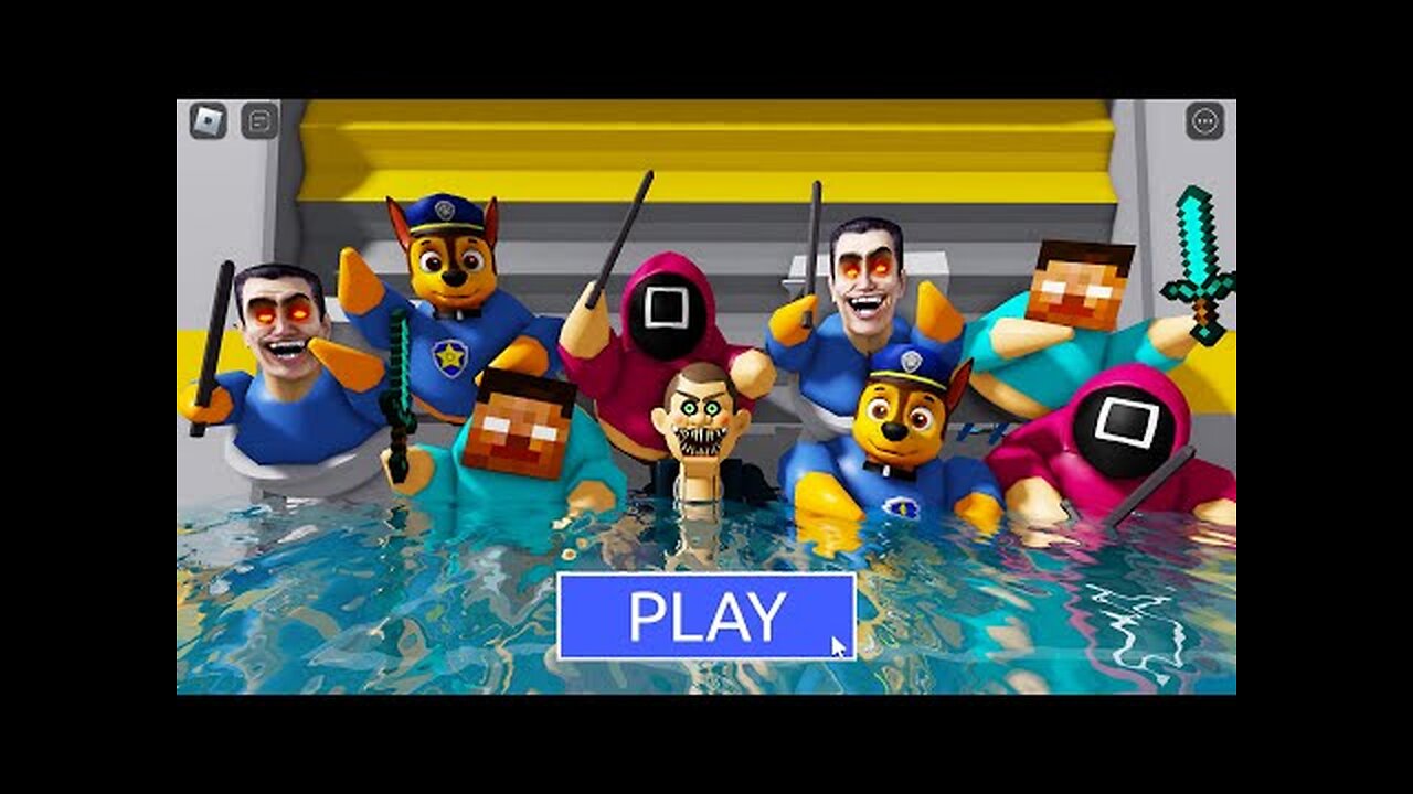 NEW UPDATE! EVERYONE BARRY'S FAMILY NEEDS HELP! - SKIBIDI TOILET, HEROBRINE,SQUID GAME #Roblox #obby