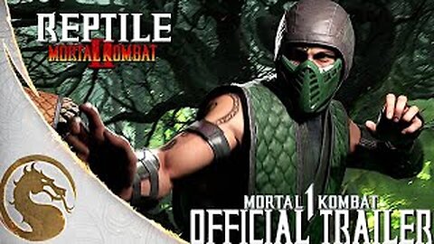 MKII Reptile Is Back! MK1 Gameplay Trailer🔥🎮
