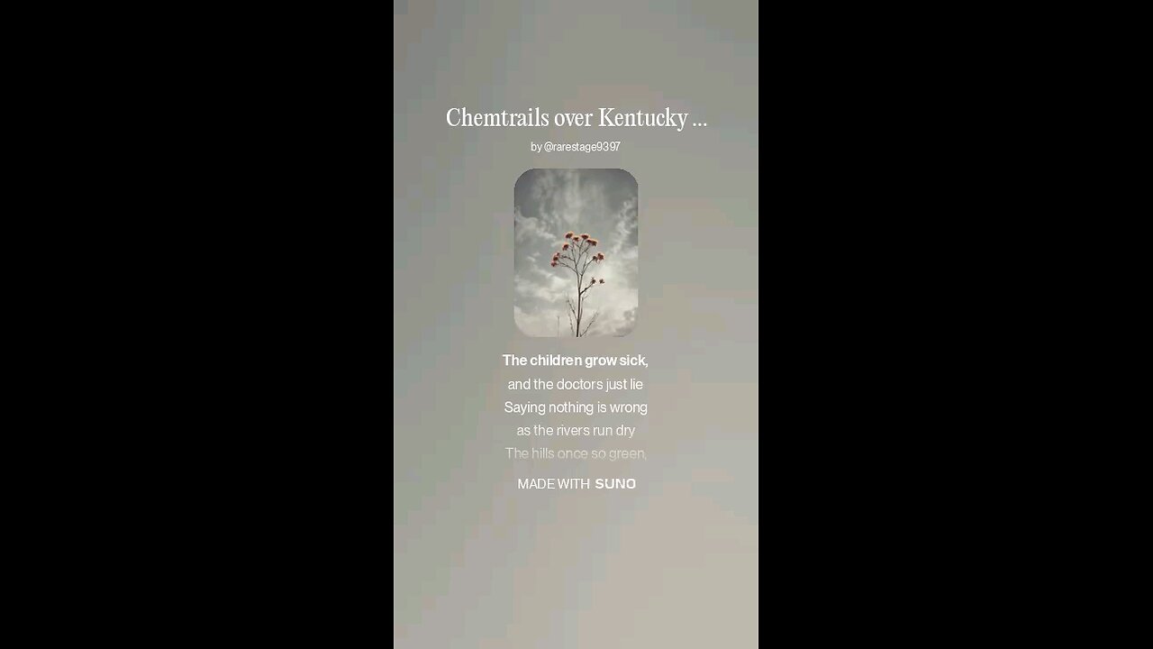 Chemtrails Over Kentucky
