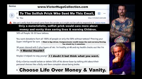 Hollywood Undead Shady Jeff Jeffrey Phillips Victor Hugo WARNING Tattoo Risks Cancer Lower Life Span