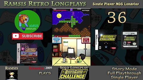 Retro Game Challenge | Nintendo DS Game | 2009 | Haggleman 3 | Episode #36 | Retroplay