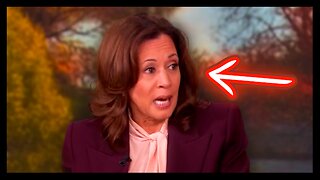 Kamala Harris Tries To Clean Up Her DISASTROUS Election Run On "The View"