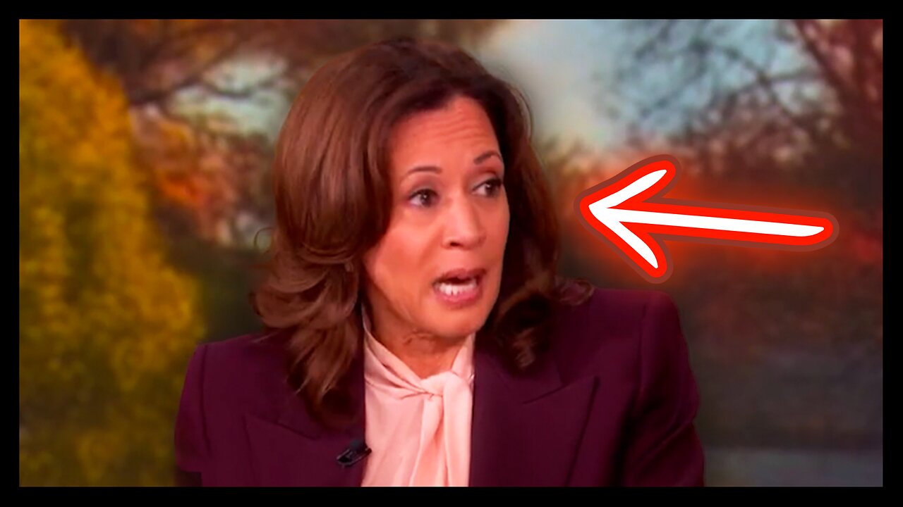 Kamala Harris Tries To Clean Up Her DISASTROUS Election Run On "The View"