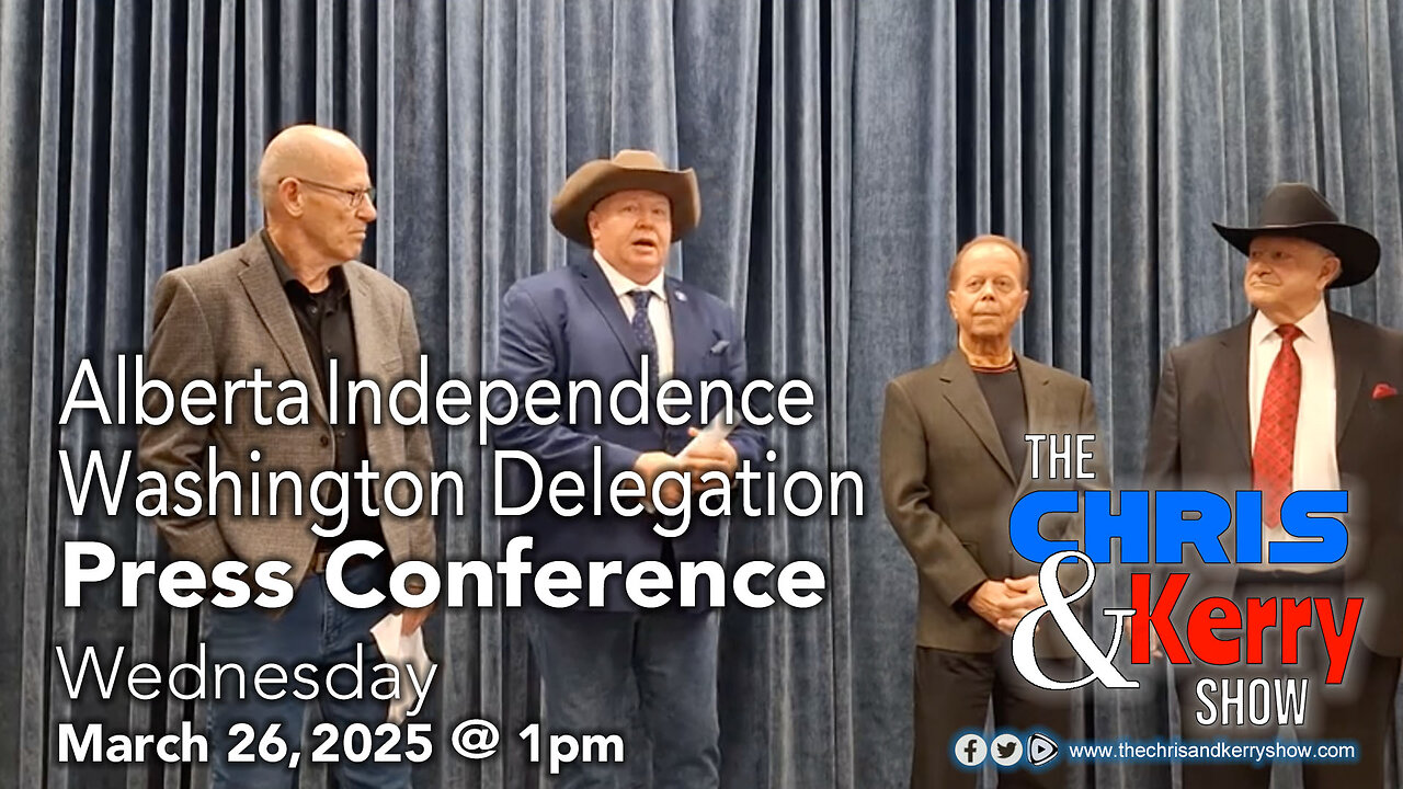 250326 Alberta Independence Washington Delegation Press Conference