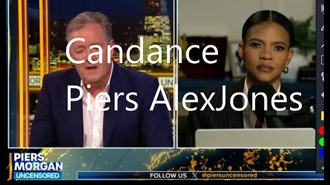 Piers Morgan tells Candance Owens About Alex Jones Sandy Hook