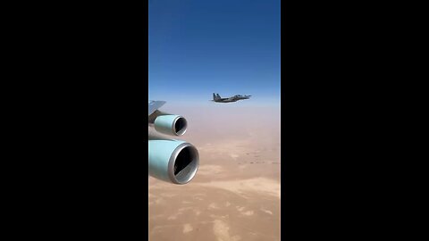 Dan Scavino Video Of Saudi Military Escort For President Trump
