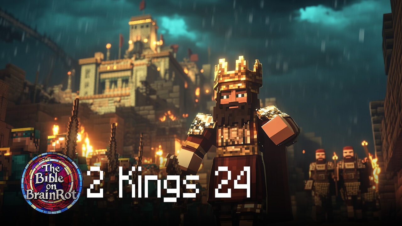 🎮📖 2 Kings 24 | Judah's Decline – The Bible on BrainRot (Minecraft Parkour Edition)
