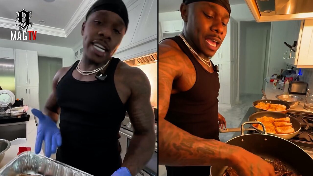 DaBaby Shows Why He Cooks Better Than Any Rapper While Whipping Up Breakfast! 👨🏾🍳