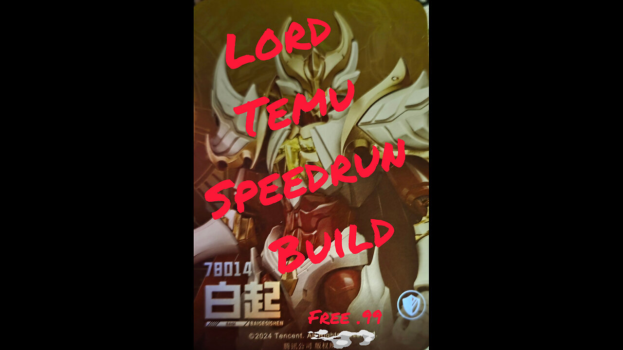 Plastic model build.