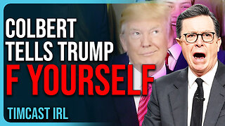 Colbert Tells Trump To ‘F YOURSELF’ In UNHINGED RESPONSE To Show Cancellation