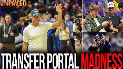 College Football Transfer Portal MADNESS! | UNPAVED