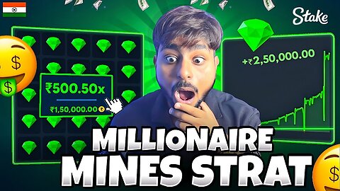 Best Mines Strategy On Stake | Mines Strategy For Profit Stake | Stake Low Balance Strategy