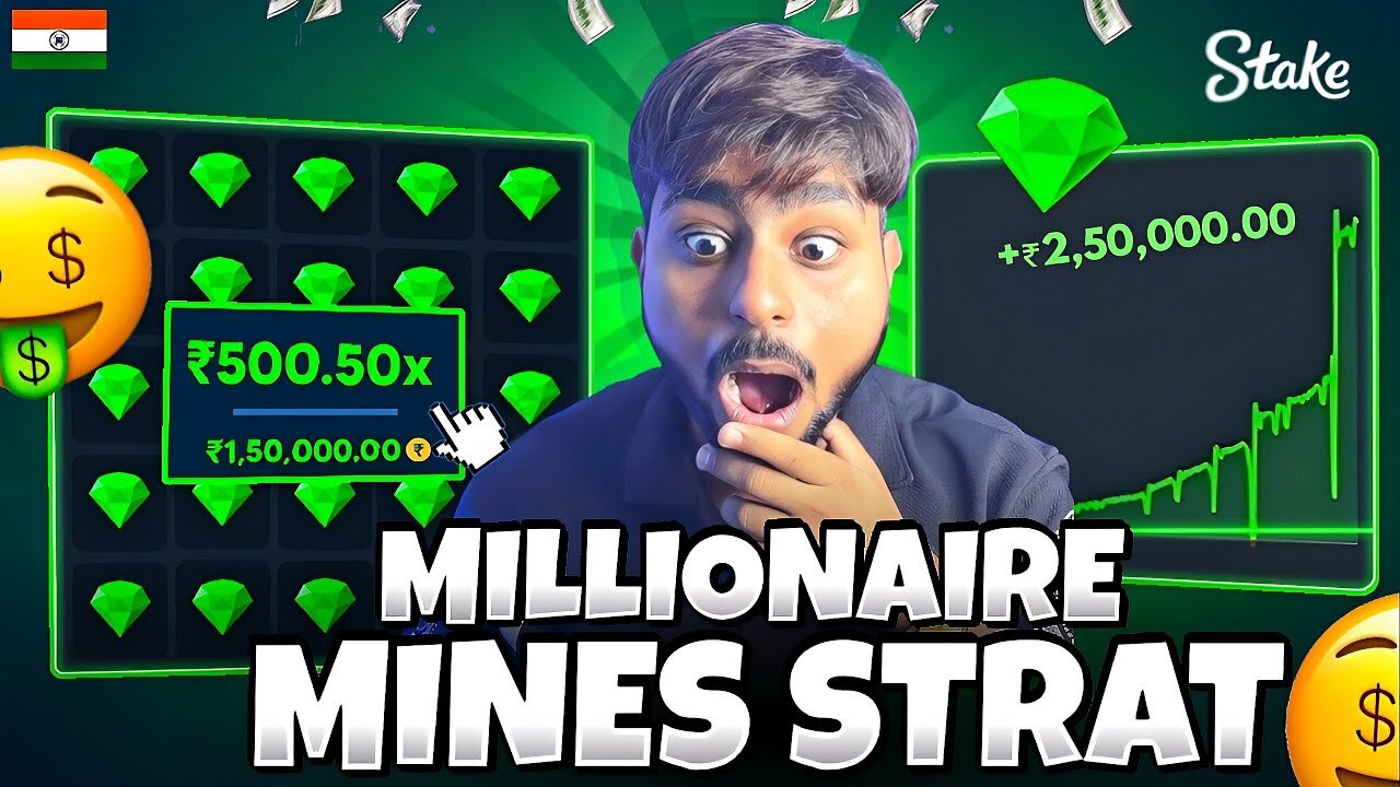 Best Mines Strategy On Stake | Mines Strategy For Profit Stake | Stake Low Balance Strategy
