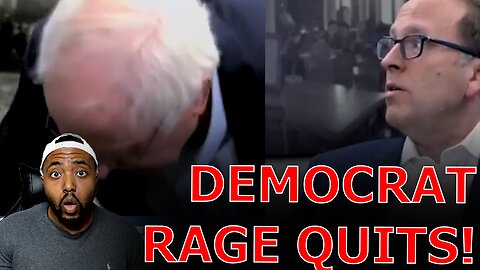 Democrat RAGE QUITS Interview After ABC Anchor Confronts Him On Overthrowing Chuck Schumer With AOC!