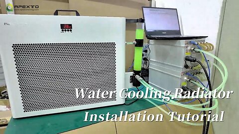 M1/M2 Water Cooling Radiator Installation Guide for Mining Rigs