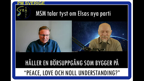 PM Sverige 45: Börsens uppgång bygger på peace, love och noll understanding