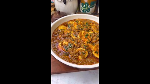 edd egg curry 🍛