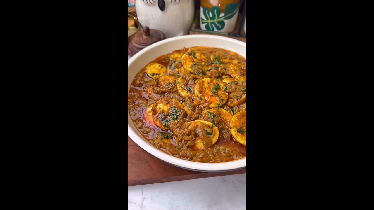 edd egg curry 🍛
