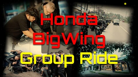 Honda BigWing Group Ride Event