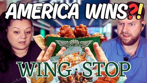 BRITISH COUPLE tries WINGSTOP for the FIRST TIME! OMG! AMERICAN Fried Chicken never disappoints!