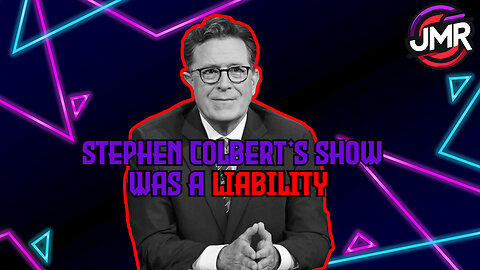Stephen Colbert's show was PROPAGANDA, and loses $40M a year!