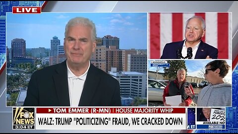 Rep Tom Emmer: Tim Walz Is A Fraud!