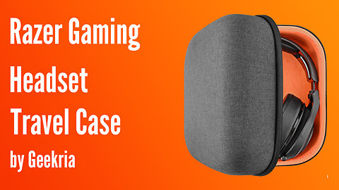 Razer Over-Ear Headphones Travel Case, Hard Shell Headset Carrying Case | Geekria