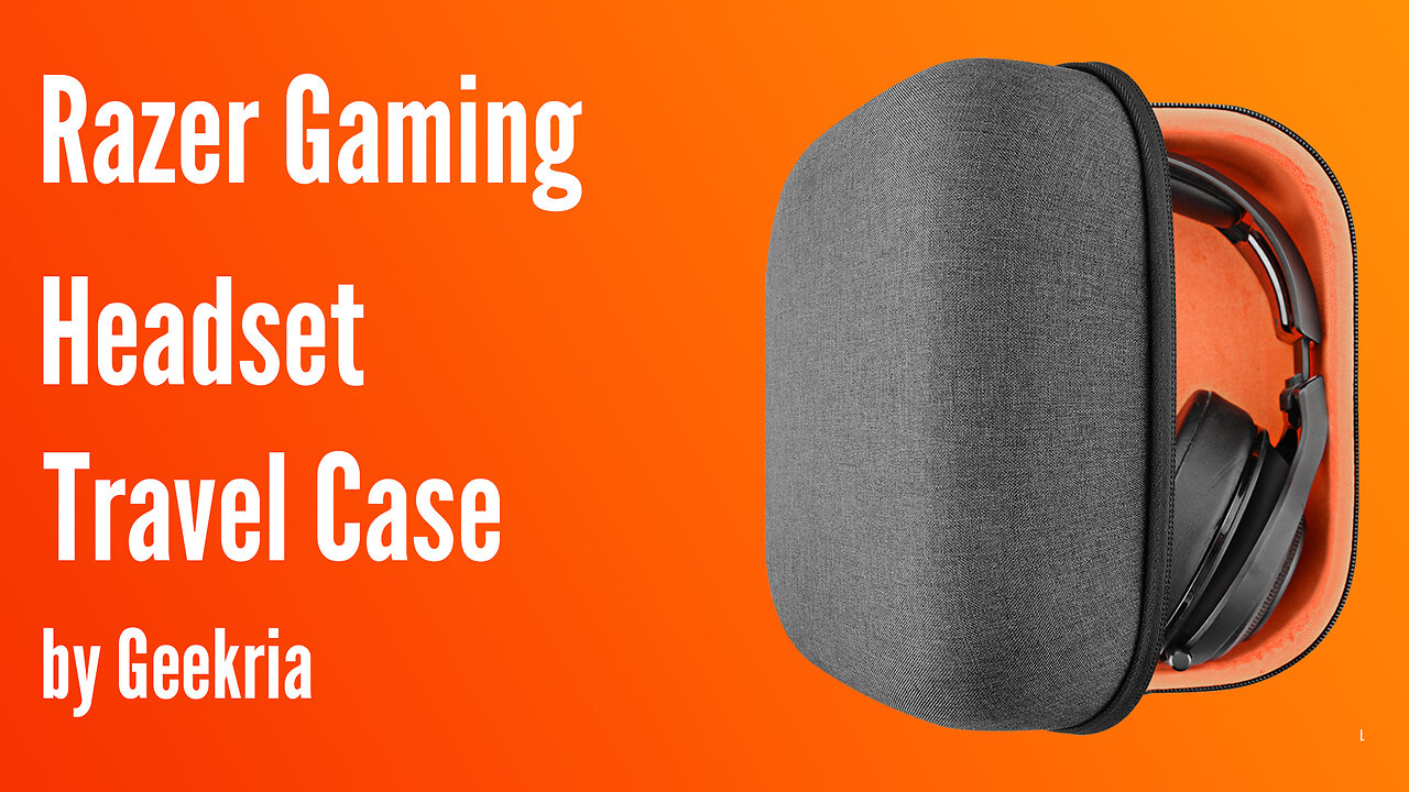 Razer Over-Ear Headphones Travel Case, Hard Shell Headset Carrying Case | Geekria