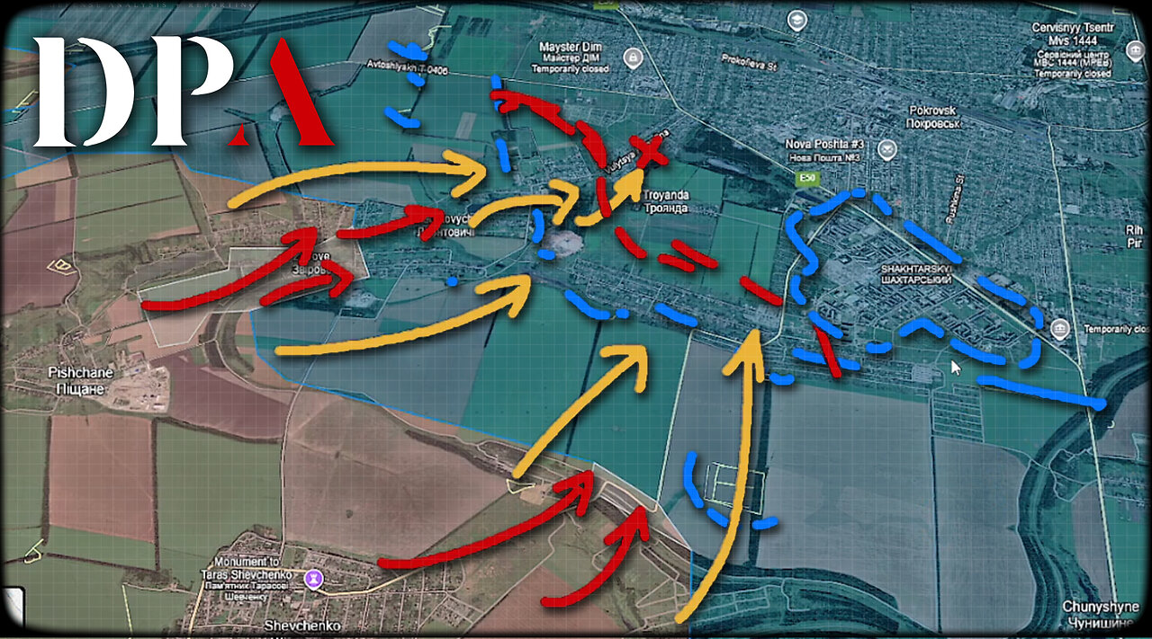 [ Battlefield Analysis: Pokrovsk Front ] Flanking operation to end attrition war; break out search!